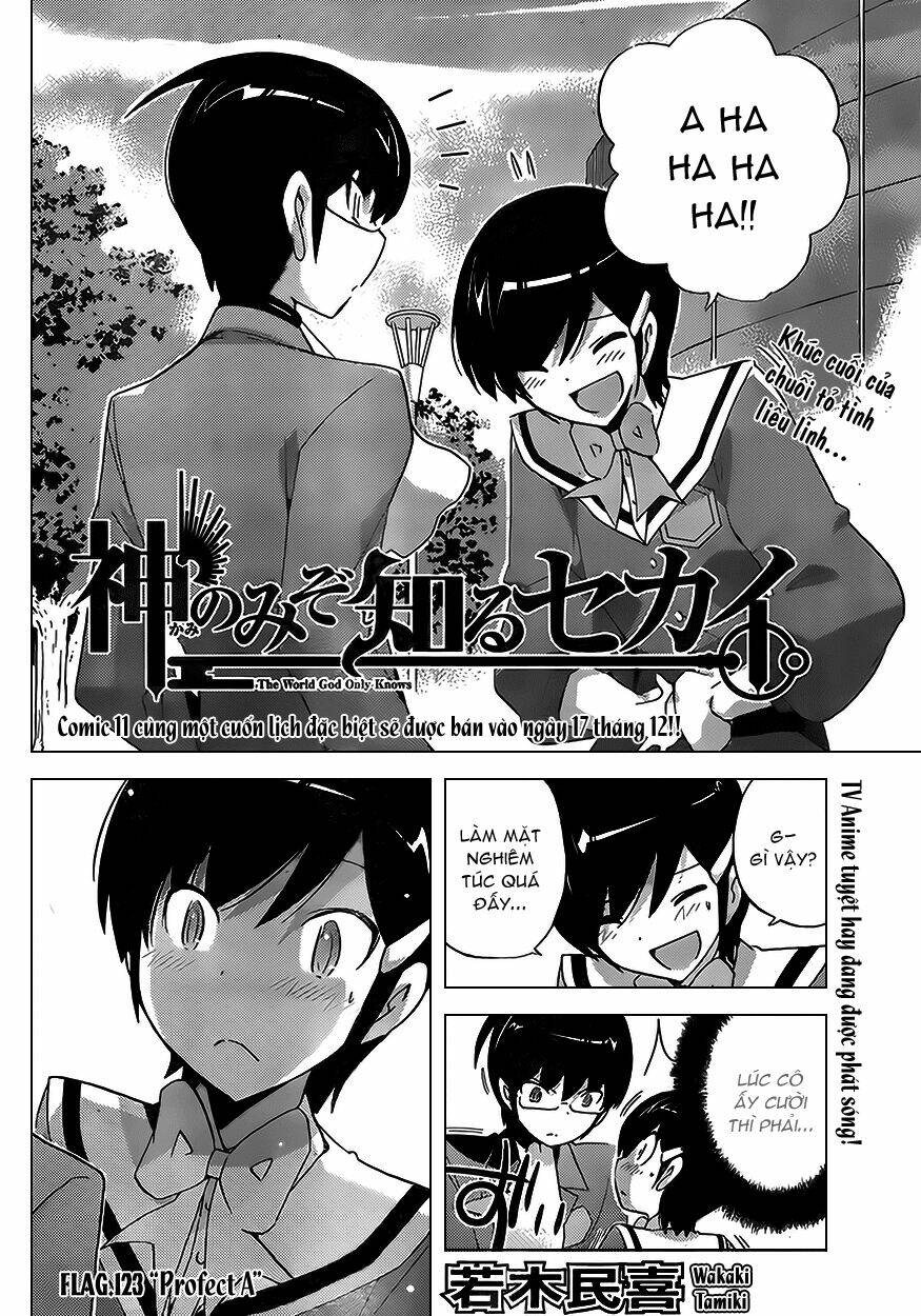 The World God Only Knows - Kami nomi zo Shiru Sekai Chapter 123 - Trang 2