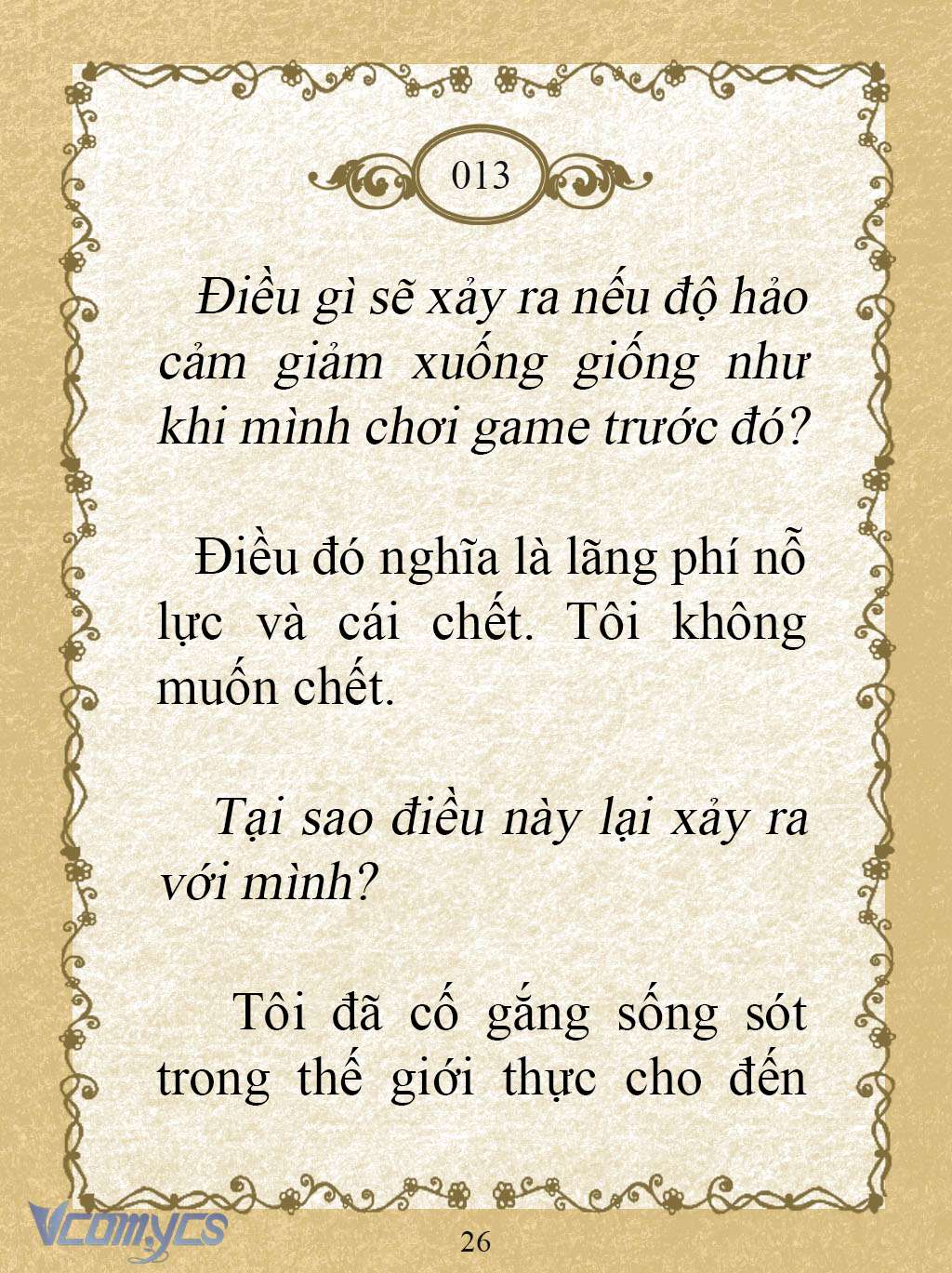 [Novel] Kẻ Phản Diện Được Định Phải Chết Chap 13 - Trang 2